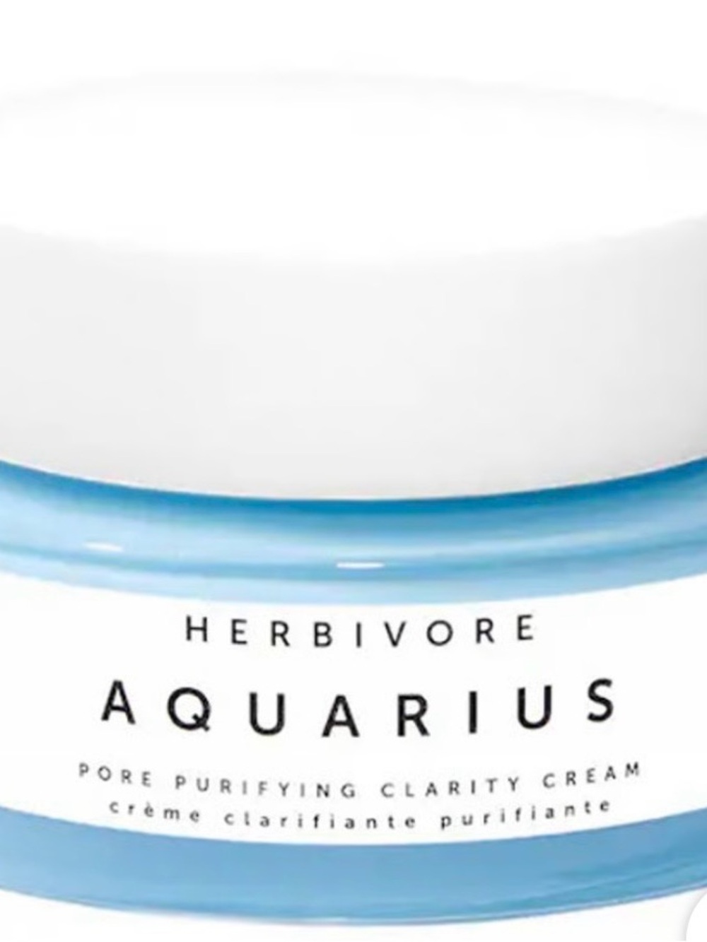 Herbivore Botanicals Aquarius Cream — Blue & White